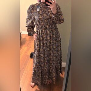 Universal Thread Floral Long Sleeve Dress